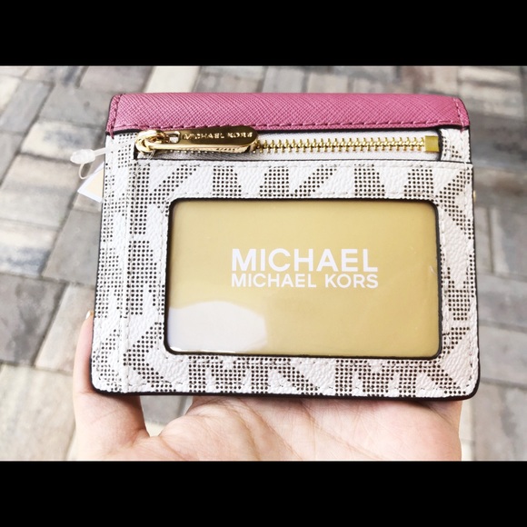 Gaby’sBags👛Michael Kors key ring card holder Pink - Picture 7 of 7